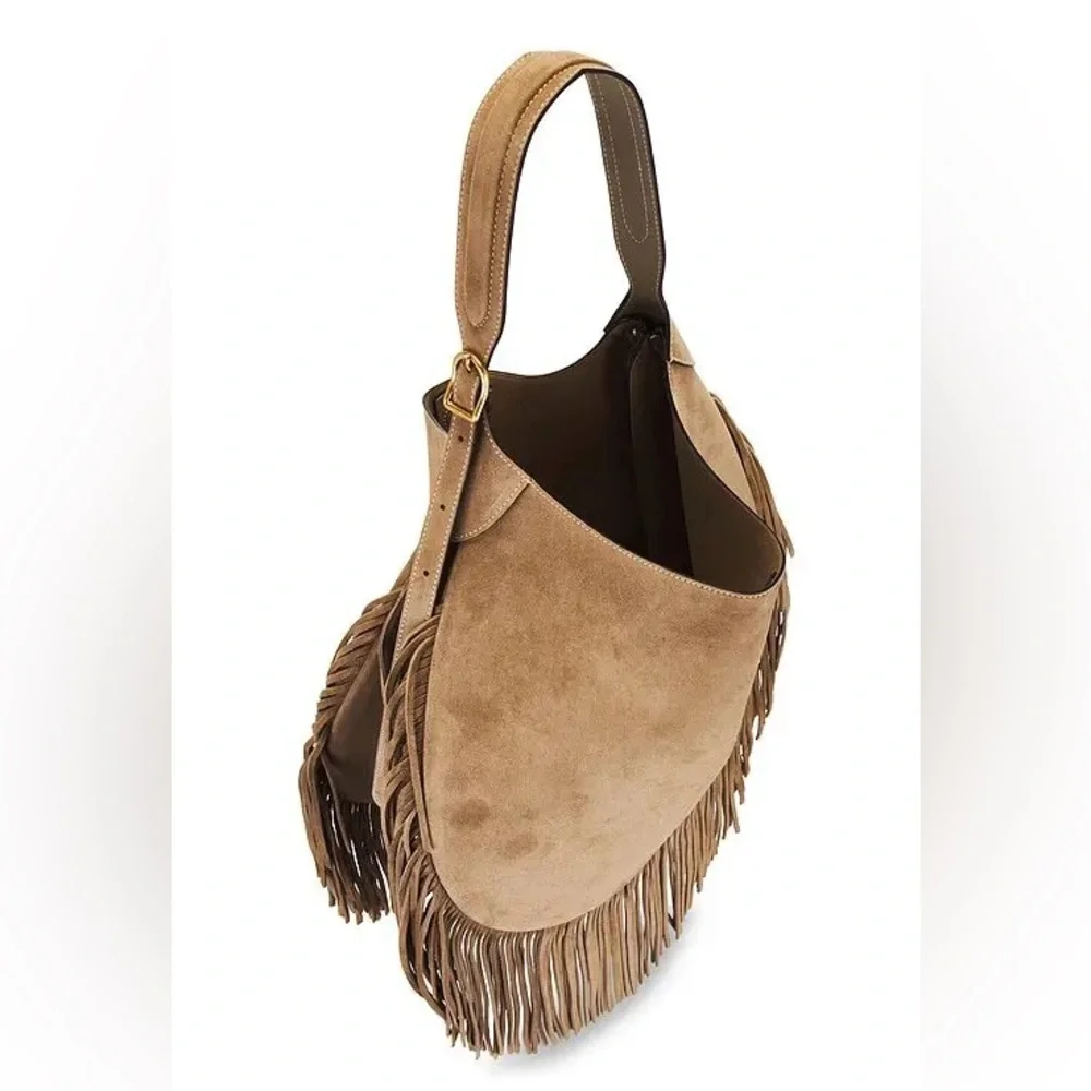 NWT Ralph Lauren fringe shoulder bag - Picture 2 of 6